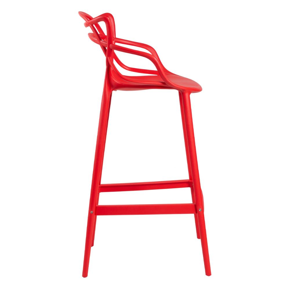 Kit 2 banquetas altas Masters Allegra Vermelho