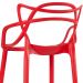 Kit 2 banquetas altas Masters Allegra Vermelho