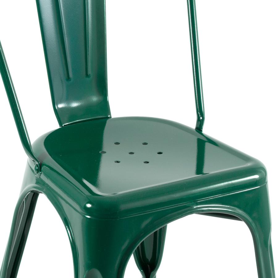 Kit 2 cadeiras Iron Tolix Verde escuro