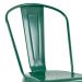 Kit 2 cadeiras Iron Tolix Verde escuro