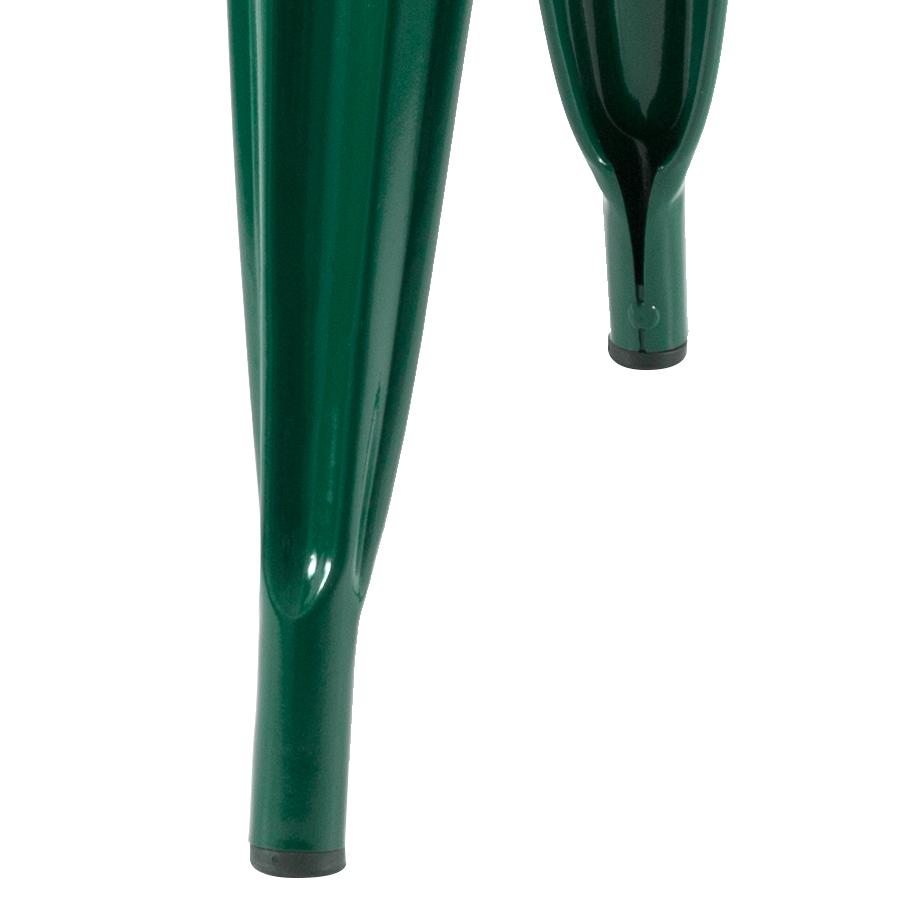 Kit 2 cadeiras Iron Tolix Verde escuro