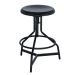 Kit 3 banquetas altas cozinha industrial loft aço giratória York Preto