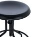 Kit 3 banquetas altas cozinha industrial loft aço giratória York Preto