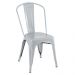 Kit 3 cadeiras Iron Tolix design indutrial jantar cozinha Rosa claro