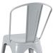 Kit 3 cadeiras Iron Tolix design indutrial jantar cozinha Rosa claro