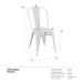 Kit 3 cadeiras Iron Tolix design indutrial jantar cozinha Rosa claro