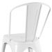 Kit 32 cadeiras Iron Tolix design indutrial jantar cozinha Branco