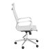 Kit 4 Cadeiras escritório Esteirinha Diretor Home office - Branco