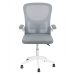 Kit 4 Cadeiras escritório rodizio office Bytes Cinza Claro
