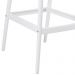 Kit 4 banquetas altas Masters Allegra 76 cm Branco