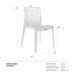 Kit 4 cadeiras Gruvyer jantar cozinha Branco