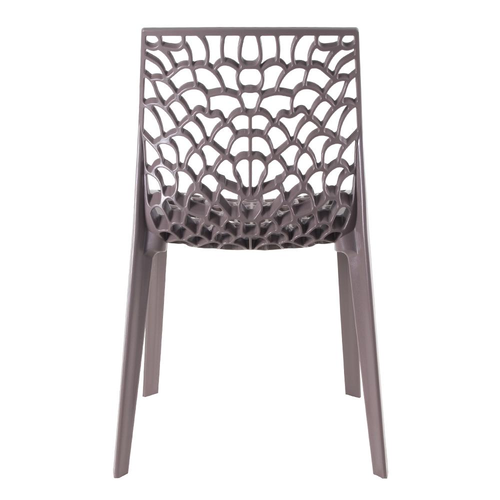 Kit 4 cadeiras Gruvyer jantar cozinha Fendi
