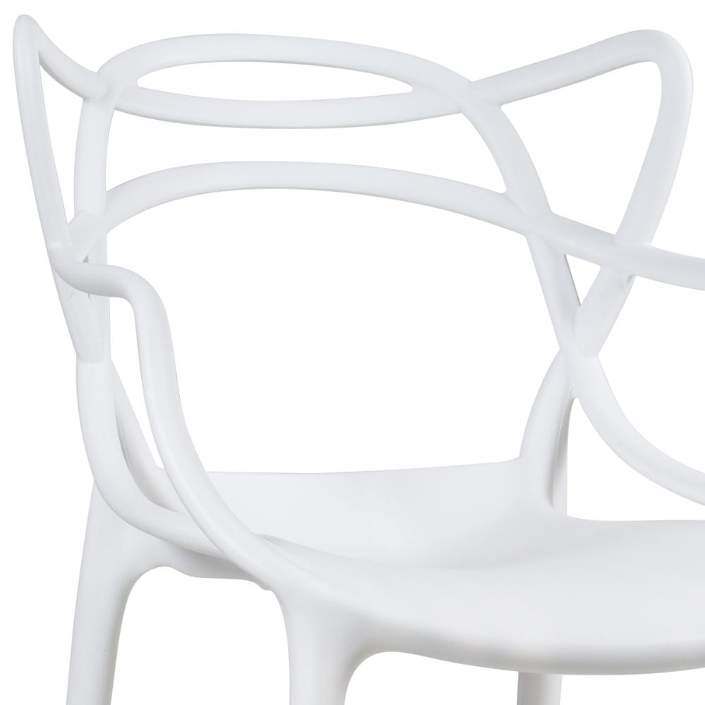 Kit 4 cadeiras Masters Allegra Branco nacional