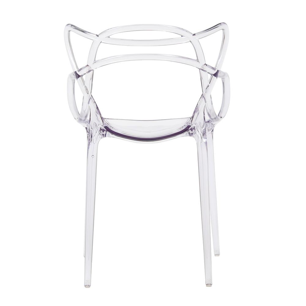 Kit 4 cadeiras Masters Allegra Incolor Transparente