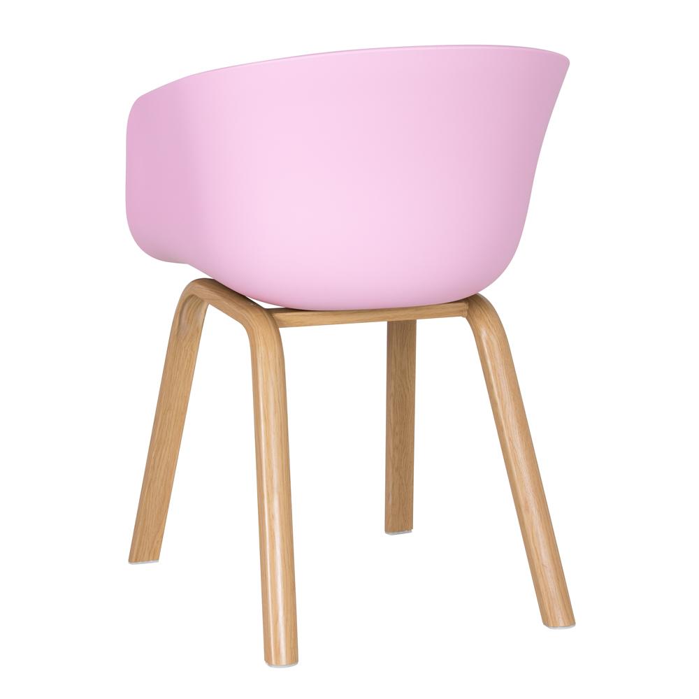 Kit 4 cadeiras de jantar cozinha Cassia Rosa