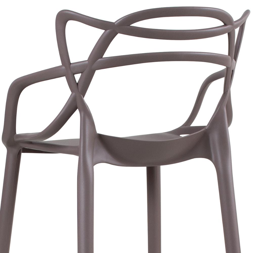 Kit 5 banquetas altas Masters Allegra 76 cm Fendi