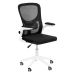 Kit 6 Cadeiras escritório rodizio office Bytes Preto