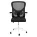 Kit 6 Cadeiras escritório rodizio office Bytes Preto