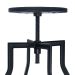 Kit 6 banquetas altas retro loft bancada industrial Turner Preto