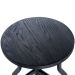 Kit 6 banquetas altas retro loft bancada industrial Turner Preto
