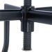 Kit 6 banquetas altas retro loft bancada industrial Turner Preto