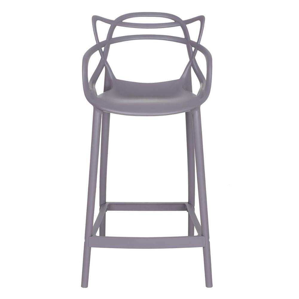 Kit 6 banquetas médias Masters Allegra 66 cm Fendi