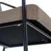Kit 6 poltronas cadeiras estofada Bergen nórdico escandinavo Nude