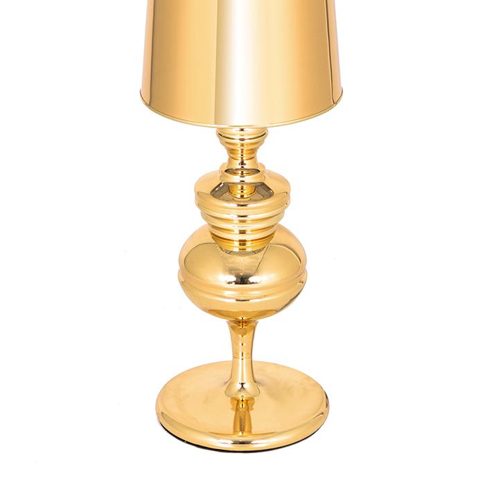 Luminária de mesa - Abajur - Josephine - Dourado