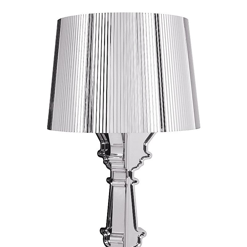 Luminária de piso Polaris Bourgie Prata