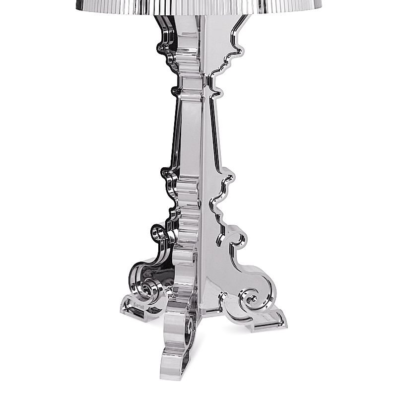 Luminária de piso Polaris Bourgie Prata