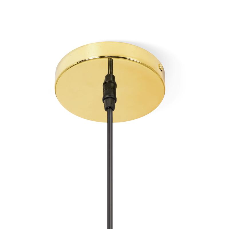 Luminária pendente Etch - Cairo - 30 cm - Dourado