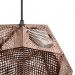 Luminária pendente Etch Cairo 30 cm Bronze