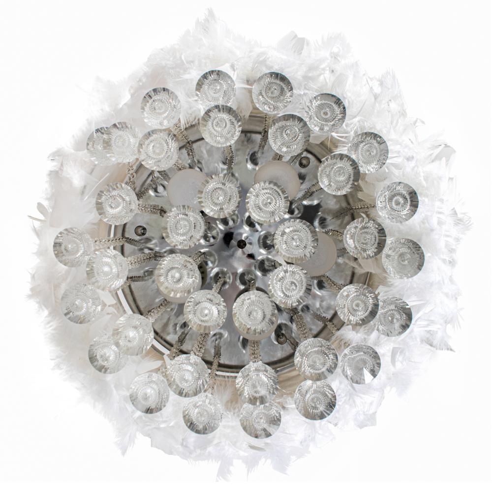 Luminária pendente Pluma - Branco