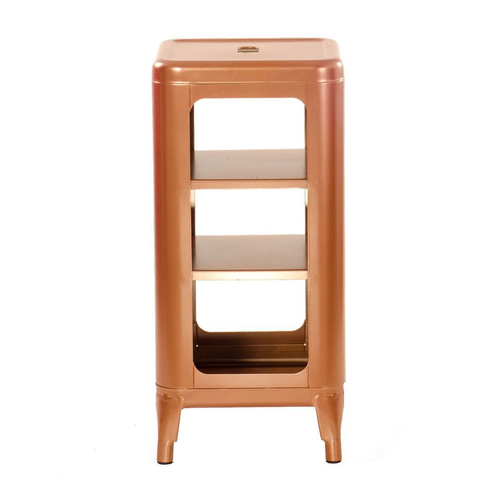 Módulo estante Tolix 3 andares Cobre rose Cobre rose