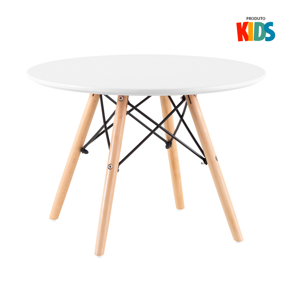 Mesa Eames Junior - Infantil - Eiffel - Branco
