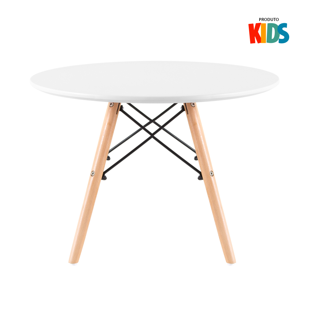 Mesa Eames Junior - Infantil - Eiffel - Branco