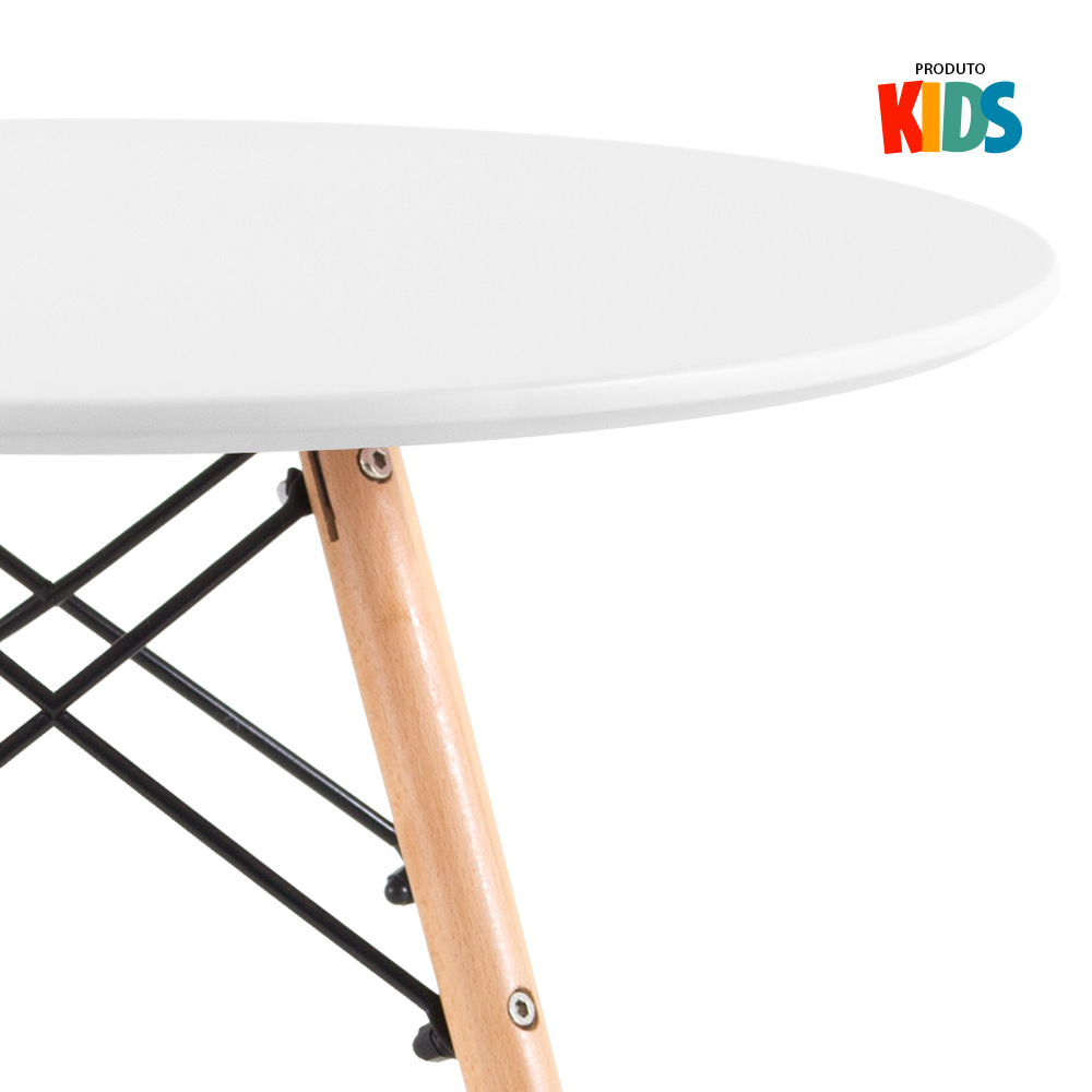 Mesa Eames Junior - Infantil - Eiffel - Branco