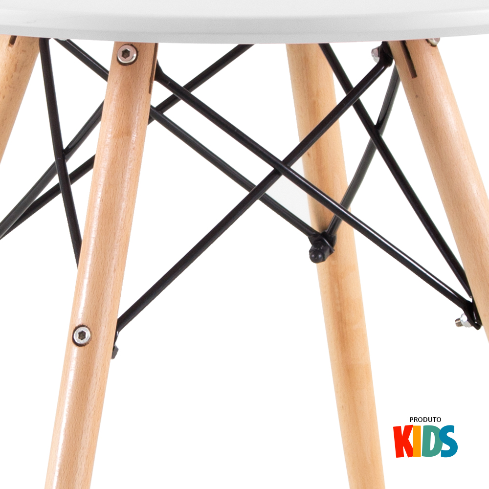 Mesa Eames Junior - Infantil - Eiffel - Branco