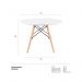 Mesa Eames Junior - Infantil - Eiffel - Branco