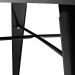 Mesa Iron Tolix - Metal - Bar - Gourmet - Preto