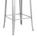 Mesa alta Iron Tolix - Metal - Bar - Bistrô - Gourmet - Metal natural galvanizado