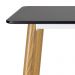 Mesa alta bancada retangular 60 x 120 cm Preto