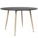 Mesa de jantar redonda Clarice 120 cm Preto