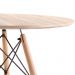 Mesa de jantar redonda Eames Eiffel - Wood - Tampo amadeirado - 80 cm