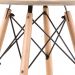 Mesa de jantar redonda Eames Eiffel - Wood - Tampo amadeirado - 80 cm