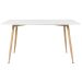 Mesa de jantar retangular Clarice 80 x 140 cm Branco