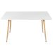 Mesa de jantar retangular Clarice 80 x 140 cm Branco