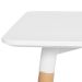 Mesa de jantar retangular Eames - Square - 60 x 120 cm - Branco