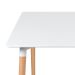 Mesa de jantar retangular Eames - Square - 80 x 140 cm - Branco