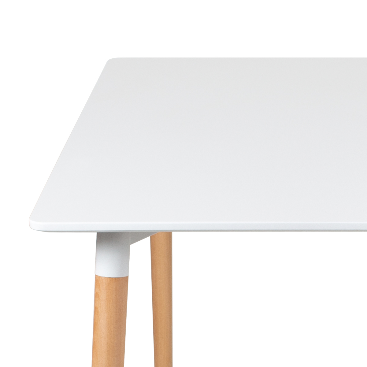 Mesa de jantar retangular Eames - Square - 80 x 140 cm - Branco